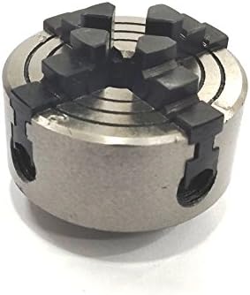 Precision Horizontal Vertical Milling Indexing 4"/ 100 Rotary Table, M6 Clamp Kit With Suitable Tailstock & Small Chuck & Fixing T Nut Bolts (With 50 MM 4 Jaw Self Centering Chuck)