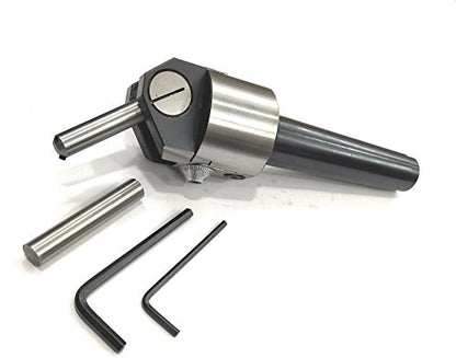 Boring Head Pivot Head Design+3MT Shank (3/8" BSW Drawbar)+Fly Cutter & HSS Tool