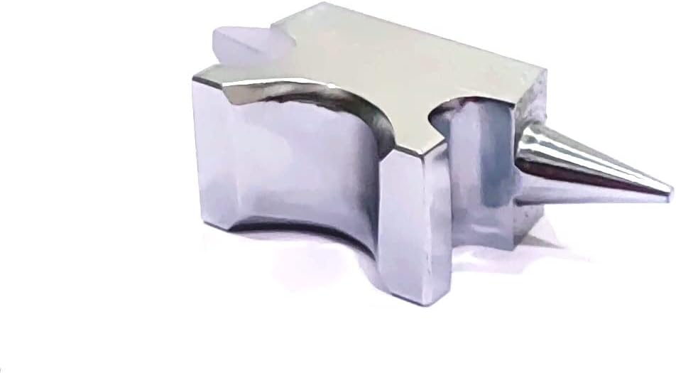1.1 lb Double Horn Steel Anvil – Tool for Jewelry Making, Metal Forming, Hammering, and Stamping