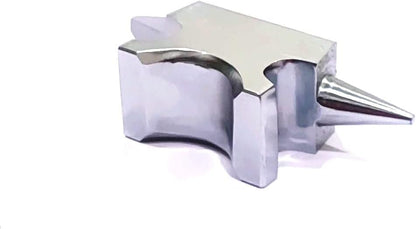 1.1 lb Double Horn Steel Anvil – Tool for Jewelry Making, Metal Forming, Hammering, and Stamping