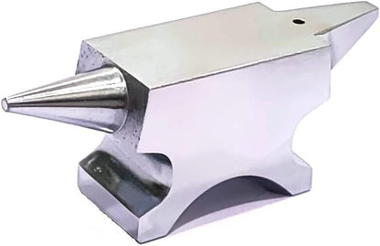 1.1 lb Double Horn Steel Anvil – Tool for Jewelry Making, Metal Forming, Hammering, and Stamping