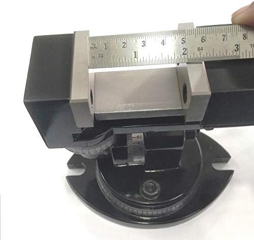 Universal Milling Machine Vice Vise 2"/ 50 Mm- 3 Way-precision Quality
