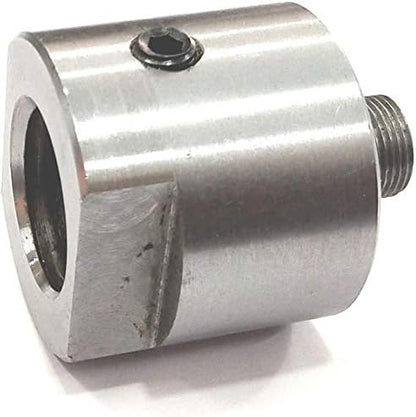 Lathe Spindle Adapter Connects 1" x 8 TPI Machine Spindle to M12 x 1 Threaded Chucks (ONLY ADAPTOR)