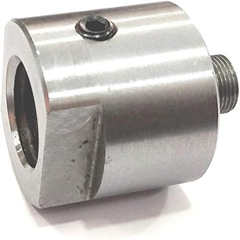 Lathe Spindle Adapter Connects 1" x 8 TPI Machine Spindle to M12 x 1 Threaded Chucks (ONLY ADAPTOR)