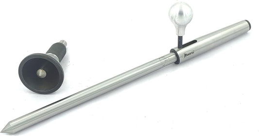 Lathe Machine Centralizer Tool Kit Includes 2MT Shank Centraliser & Engineer Bell Punch For Locating Work-piece Center on Independent Lathe Chuck