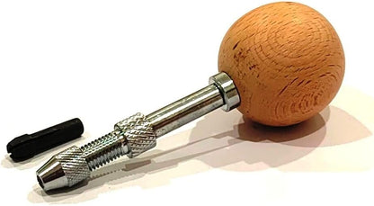 Jewelry wood working tool Wood Ball Head Pin Vise Hand Chuck 0-2.5 mm Capacity Collets