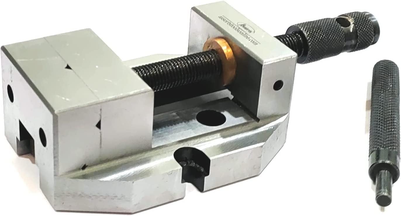 60 mm (2-3/8" Inches) Jaw Width Grinding Steel Vice -Hardened & Ground Finish