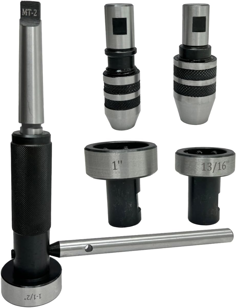 Threading & Tapping attachment-lathe tailstock die holder set (MT2)