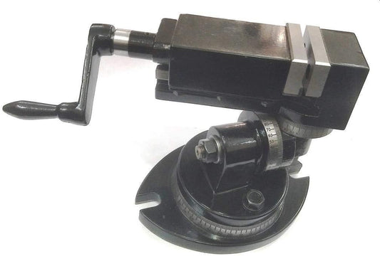 Universal Milling Machine Vice Vise 2"/ 50 Mm- 3 Way-precision Quality