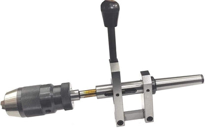 Sensitive Drilling Attachment For Lathe Machine To Avoid Drill Breakage (Drill Chuck Not Included) (Shank MT3- Drill Chuck Taper B12)