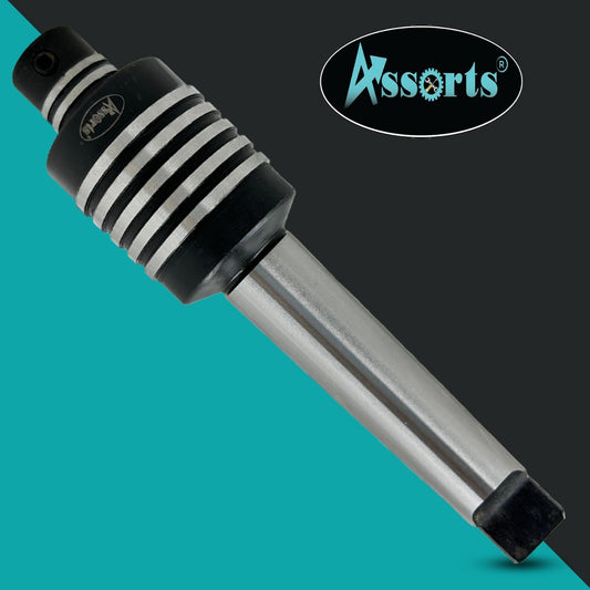Assorts MT3 Teng Style Rotary Broaching Tool with 7 HSS Hex Punches (3mm–12mm) – High Precision Lathe Broach Set