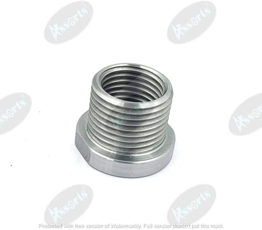 Woodworking Lathe Headstock Spindle Adapter Adaptor Male Thread 1-1/2" x 8 TPI to Female Thread 1-1/4" x 8 TPI