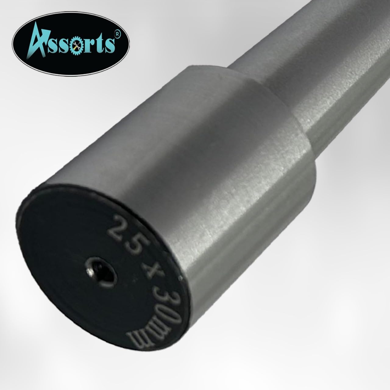 Assorts Re-machinable Soft Stub Blank Arbor for Milling, Lathe, and Drilling – MT2 Drawbar, M10 x 1.5 Thread, Stub Dimensions: 25mm x 30mm