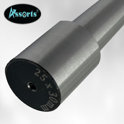Assorts Re-machinable Soft Stub Blank Arbor for Milling, Lathe, and Drilling – MT2 Drawbar, M10 x 1.5 Thread, Stub Dimensions: 25mm x 30mm