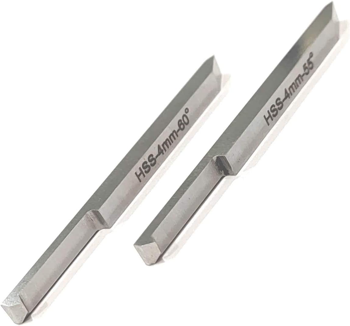 Double End Internal External Threading HSS Tool Set for Lathe Machine