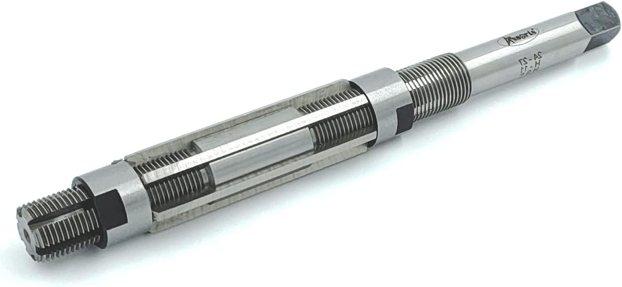 HSS M2 Grade Precision Expandable Reamers DIY Finishing Hand Tool (H11 (24.0-27.0 mm))