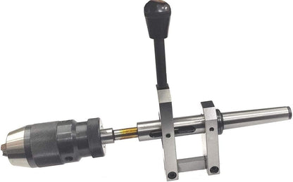 Sensitive Drilling Attachment For Lathe Machine To Avoid Drill Breakage (Drill Chuck Not Included) (Shank MT3- Drill Chuck Taper B12)