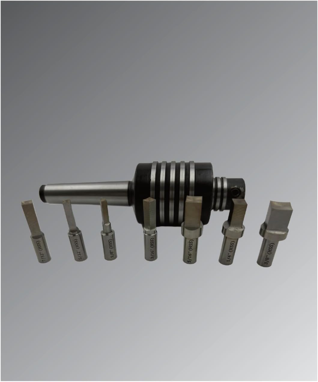 Assorts Lathe's High-Precision Live Revolving Center with MT-2 Shank, Featuring HSS Square Rotary Broach for Accurate and Efficient Metalworking Operations