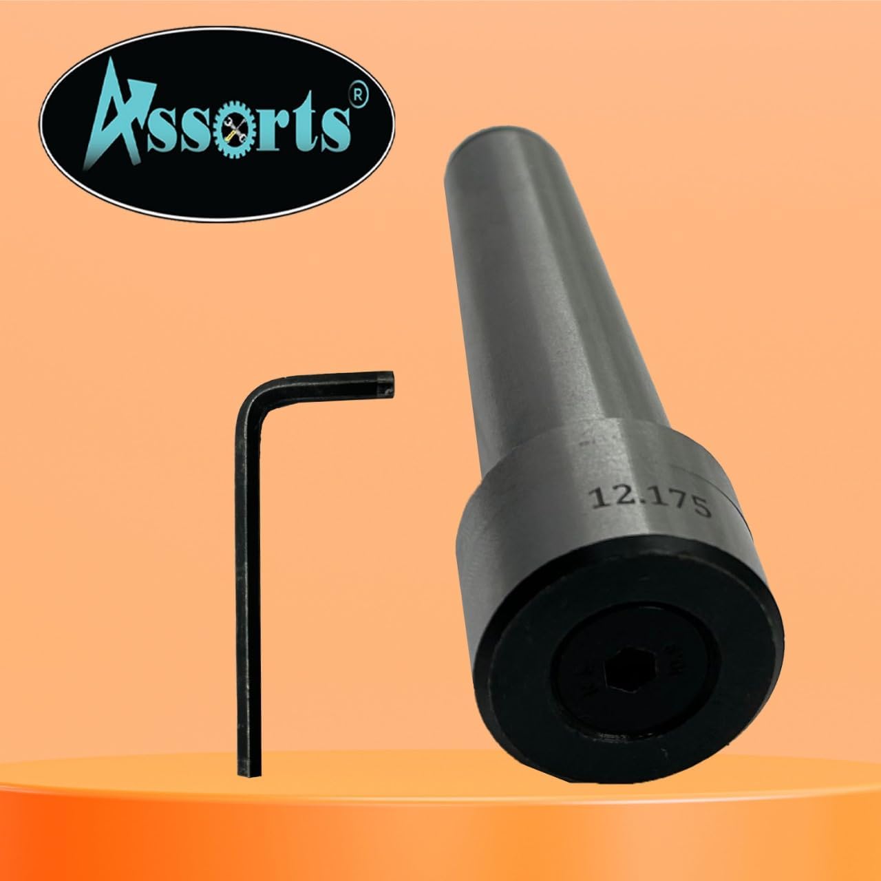 Slitting Saw Holder Arbor MT-3 Shank For Slit Discs Milling Lathe Tools-M12 x 1.75 Drawbar