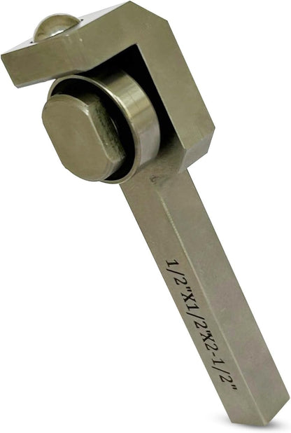 ASSORTS 1/2? x 1/2? x 2-1/2? Lathe Burnishing Tool for Metal Finishing, Precision Polished Surface, Durable Tool Steel, Smooth Finish Turning Accessory for Lathes