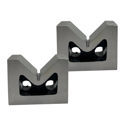Seasoned Cast Iron 2 Inches V-Block Pair – Precision Tool for Machining, 52 mm x 38 mm x 25 mm