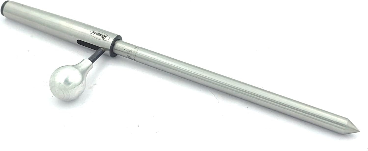 Lathe Machine Centralizer Tool Kit Includes 2MT Shank Centraliser & Engineer Bell Punch For Locating Work-piece Center on Independent Lathe Chuck