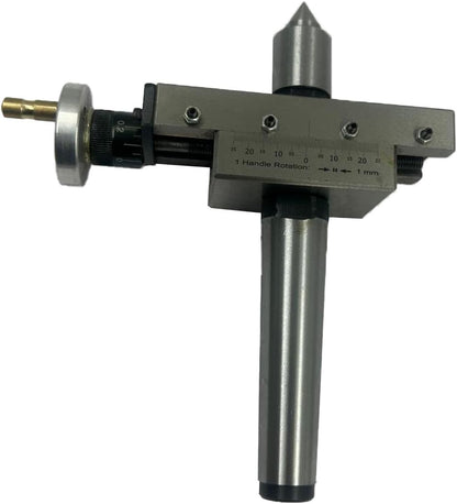 Improved Taper Turning Attachment With Revolving Live Center For Lathe Machine-metric (Morse Taper 3mt)