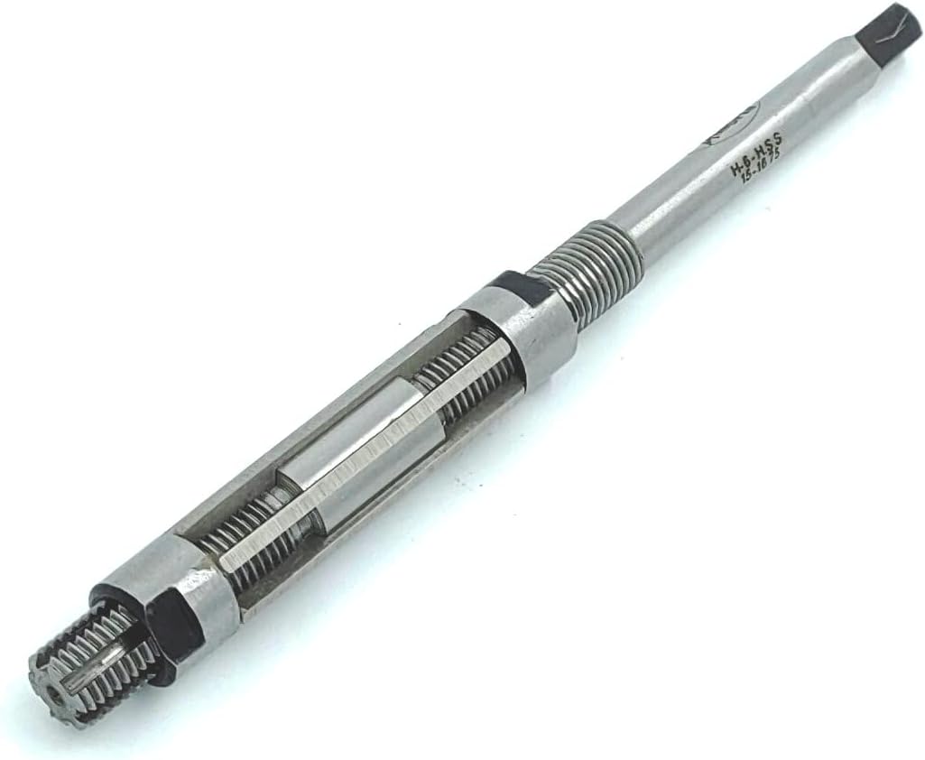 HSS M2 Grade Precision Expandable Reamers DIY Finishing Hand Tool (H6 (15.0-16.75 mm))