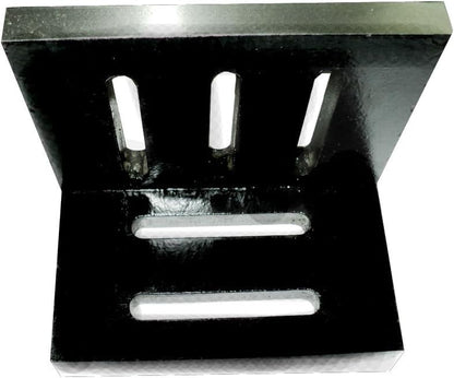 New Precision Ground Slotted Caste Iron Angle Plate 7" x 5.5" x 4.5" Inches