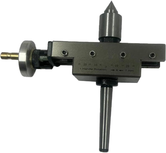 Assorts Improved Taper Turning Attachment With Revolving Live Center For Lathe Machine-metric (Morse Taper MT1)