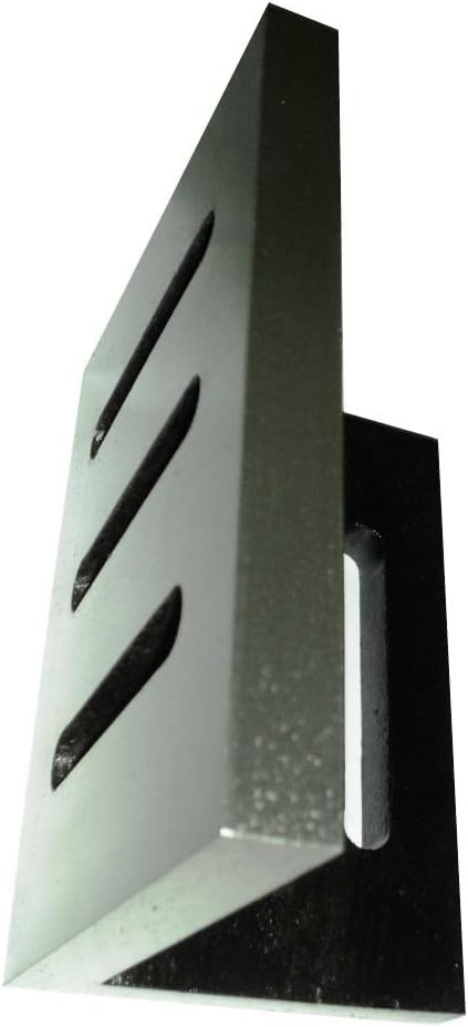 New Precision Ground Slotted Caste Iron Angle Plate 7" x 5.5" x 4.5" Inches
