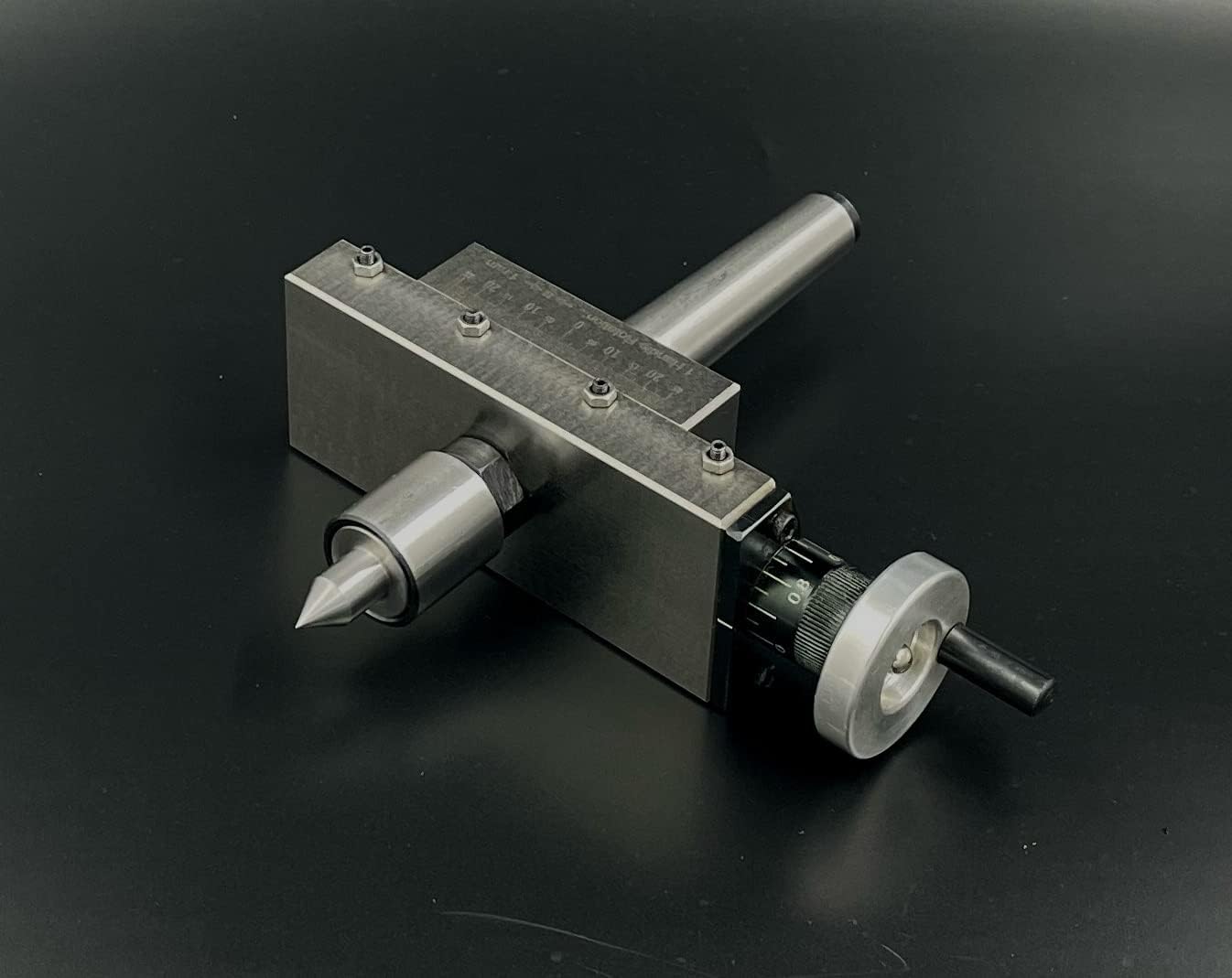 Assorts' Taper Turning Attachment with Live Revolving Center For Turning Tapers on Lathe Machine II Supplied in Plastic Suitcase II Check Working Video in Description