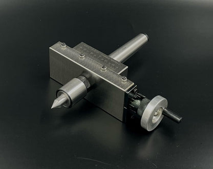 Assorts' Taper Turning Attachment with Live Revolving Center For Turning Tapers on Lathe Machine II Supplied in Plastic Suitcase II Check Working Video in Description (Morse Taper MT1)