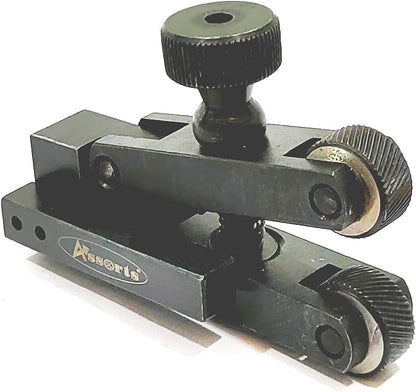 Mini V-Clamp 5-20 mm Adjustable force Spring action Knurling Tool for Lathe Machine Quick Change Tool Post