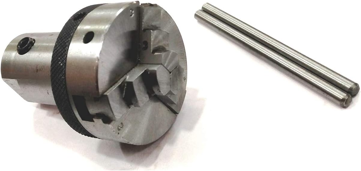 Lathe Spindle Adapter Connects 3/4" x 16 TPI Machine Spindle to M12 x 1 Threaded Chucks