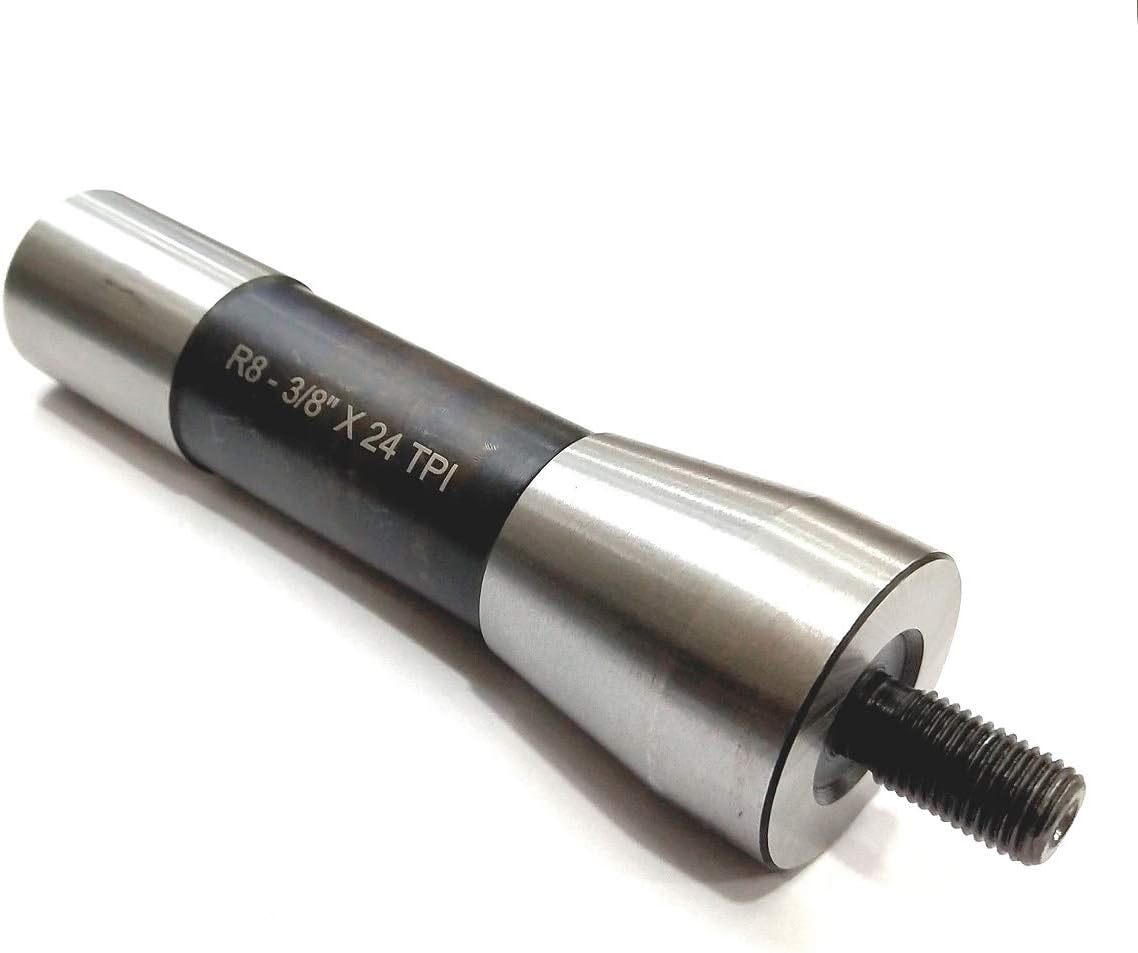 THREADED DRILL CHUCK R8 SHANK ARBORS- Mill, Lathe, Tool Room Accessories