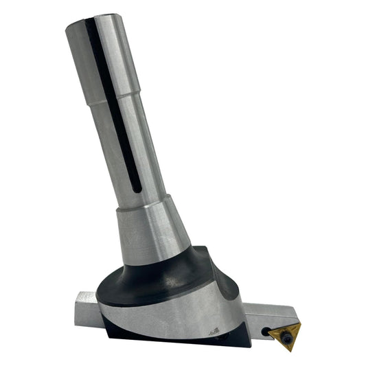 2.5" Fly Cutter R8 Shank for Bridgeport Milling Machine + 1/2" Square HSS Tool Bit Bit