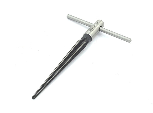 Hardened Alloy Steel Tapered Reamer to Align Holes & Remove Burrs