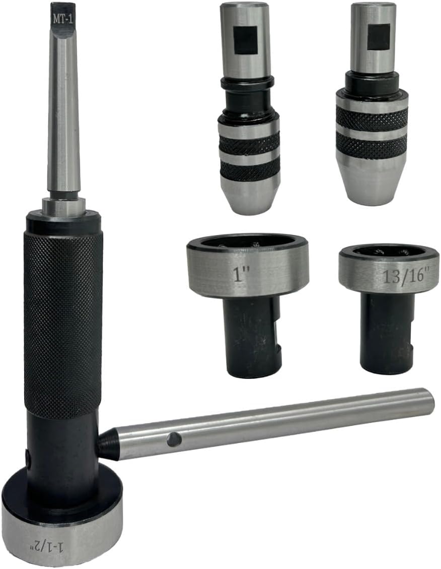 Threading & Tapping attachment-lathe tailstock die holder set (MT1)