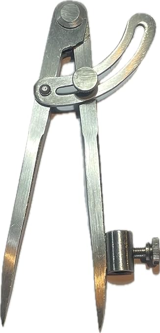 Woodworking Wing Compass with Pencil Holder For Drawing & Drafting (6"/ 150 MM)