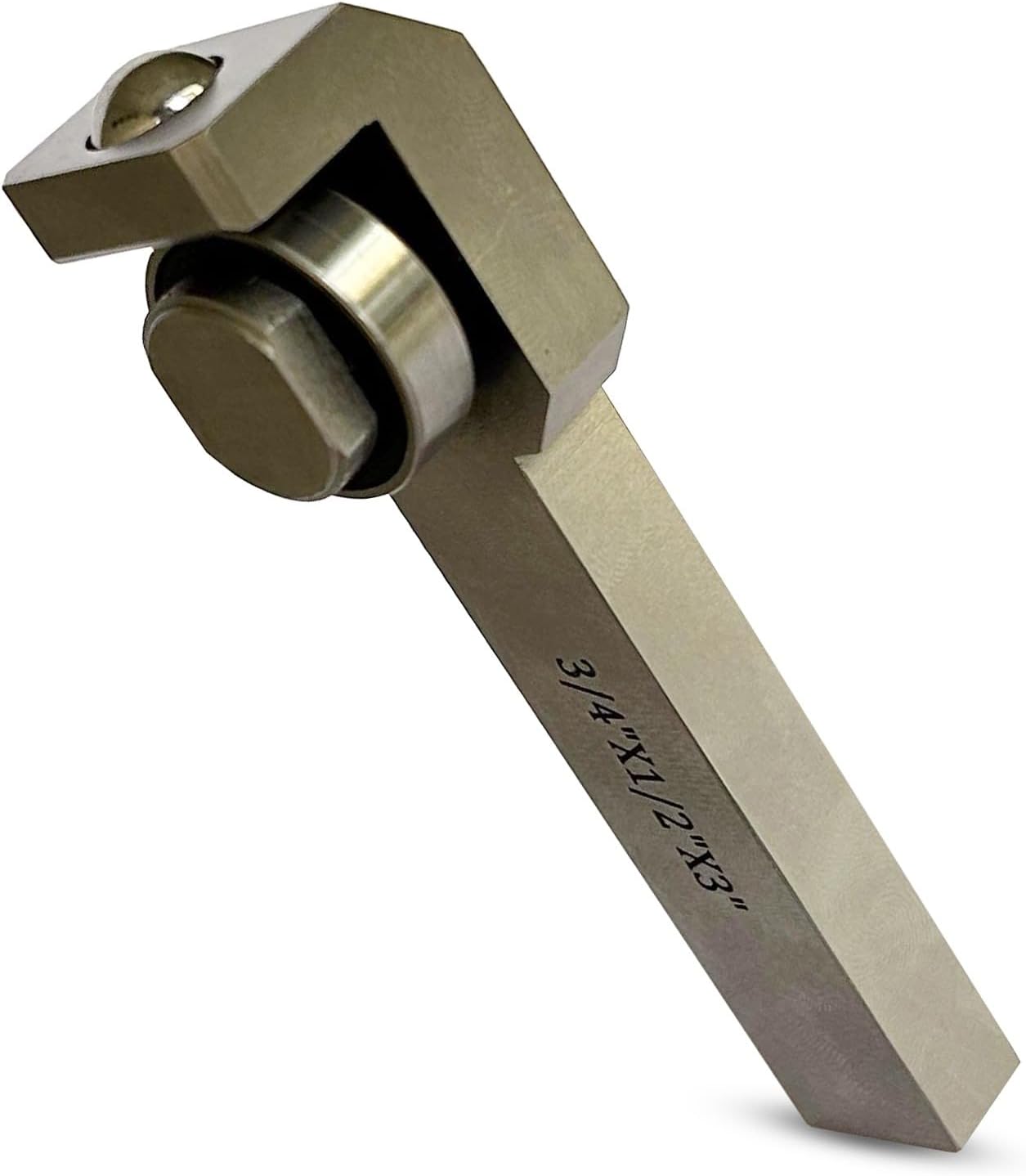 ASSORTS Entry Series Burnishing Tool with Premium Indexable Lathe Tool Holder, Light-Duty Surface Finishing Tool, 3/4?×1/2?×3? CNC & Conventional Lathe Compatible, Replaceable Carbide Insert
