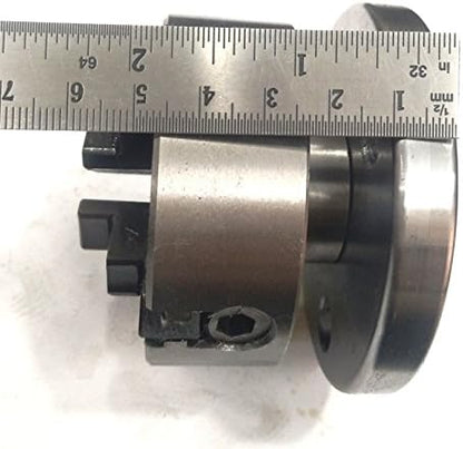 70 mm- 4 Jaws Independent Chuck with Back Plate & T-nuts for Milling