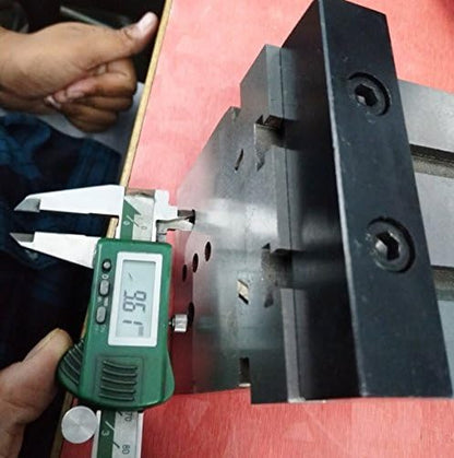 Lathe Milling Vertical Slide 100 x 125 mm with Clamping jaws