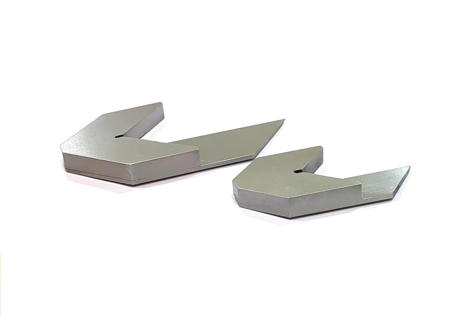 Set of 2 Pcs. Center Squares/Finders- Capacities 1.5"(38 mm) & 3" (75 mm)- Find Centers of Round Objects Quickly
