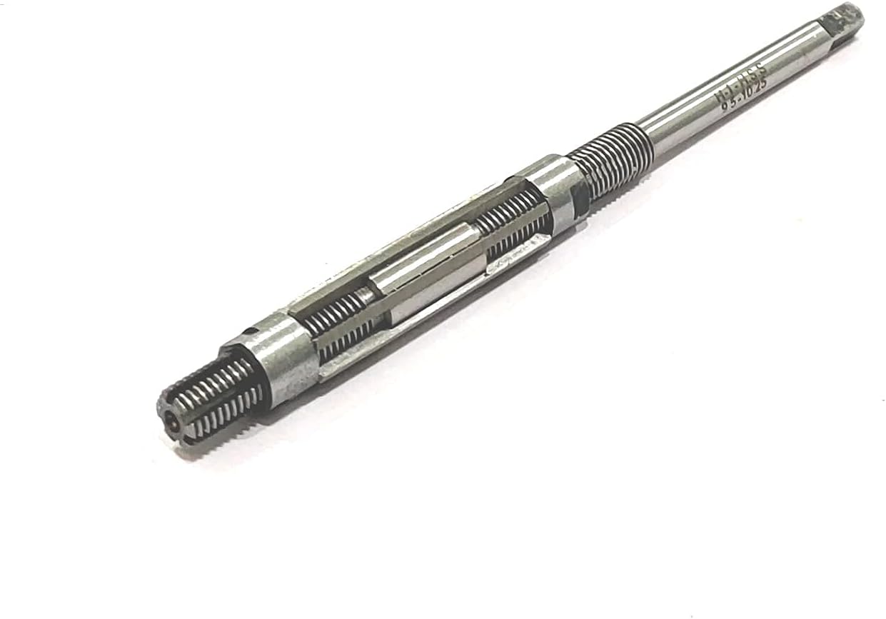 HSS M2 Grade Precision Expandable Reamers DIY Finishing Hand Tool (H-1 (9.5-10.25 MM))