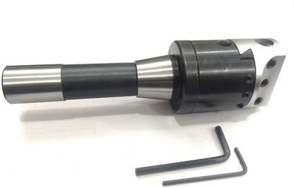 Precision Quality Boring Head 2" Imperial for Milling Machine 1 Div=0.0005" (2" HEAD DIA- R8 (7/16" UNF))