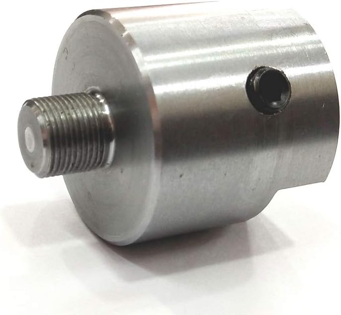 Lathe Spindle Adapter Connects 1" x 8 TPI Machine Spindle to M14 x 1 Threaded Chucks (ONLY ADAPTOR)