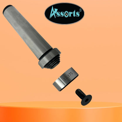Slitting Saw Holder Arbor MT-3 Shank For Slit Discs Milling Lathe Tools-M12 x 1.75 Drawbar