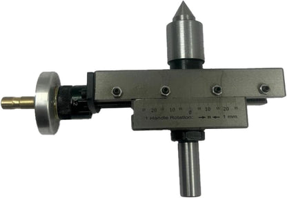Assorts Taper Turning Attachment With Revolving Live Center For Lathe Machine-metric (Straight Shank)