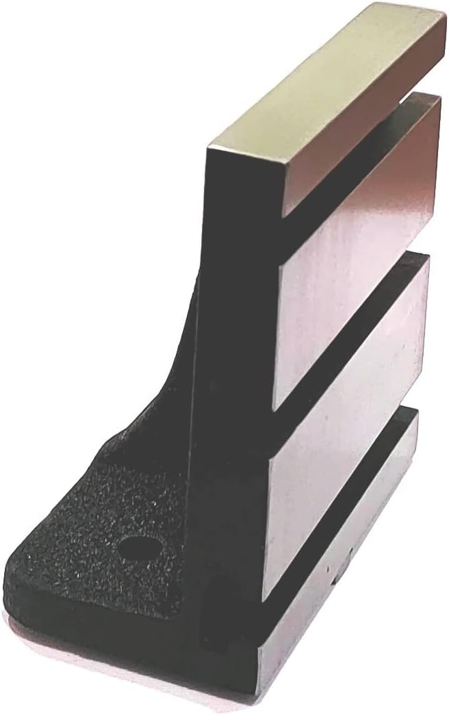 Caste Iron T- Slotted Webbed Angle Plate 110 x 105 x 60 mm-Work holding clamping Tools